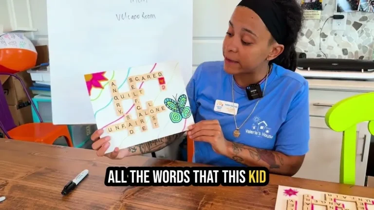 ABCs of Grief: Healing Through Words - Valerie's House Activity Guide Valerie's House 259 subscribers Subscribe 2 Share 68 views Aug 8, 2025 In this episode, Bobbie, a volunteer group manager at Valerie's House, introduces the 'ABCs of Grief' activity designed to help children and teens express their feelings and emotions related to grief. Starting with reading a specialized book or poem, the activity involves discussing the power of words, creating a word bank, and constructing personalized Scrabble boards featuring words that resonate with their grief experiences. The goal is to use creativity and language to foster understanding and healing.