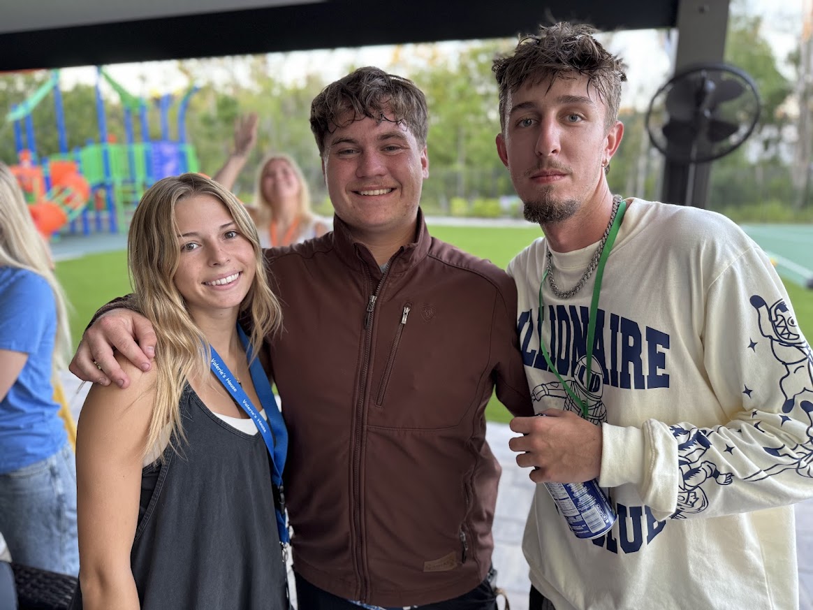 Teen ambassadors and current and former participants in Valerie’s House grief support groups and programs at the Fort Myers Family is Forever Home