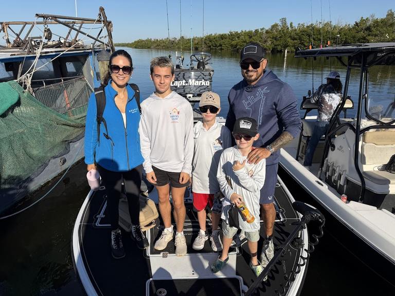 ESPN’s Captain James Marko Hosts Valerie’s House Fishing Day