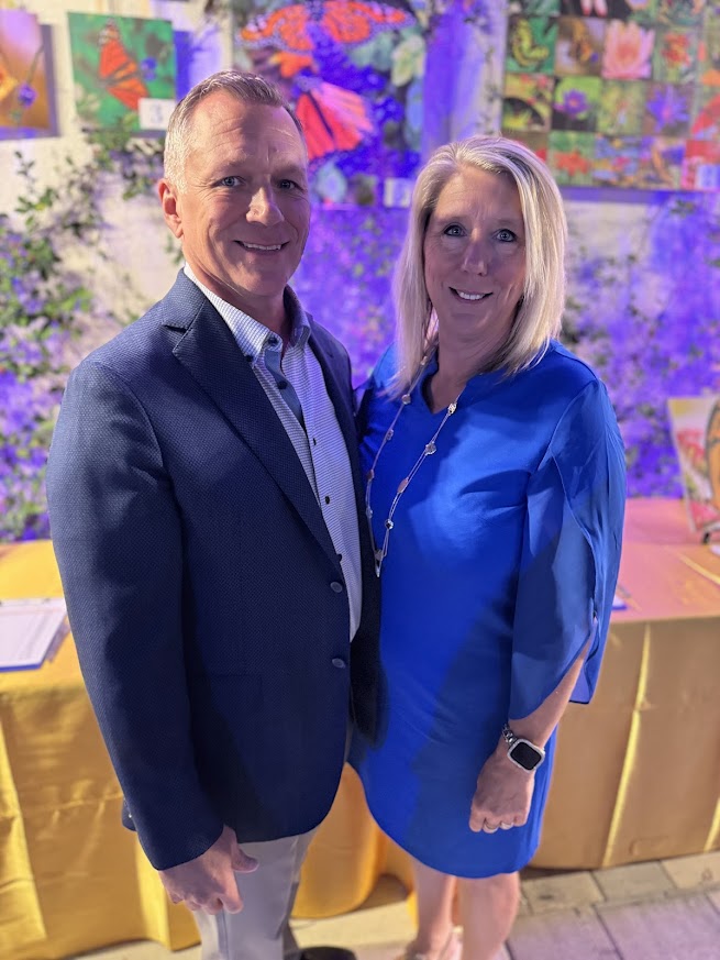 Guests attending the 2025 Valerie’s House Sunset Soirée at the Fort Myers Family is Forever Home.